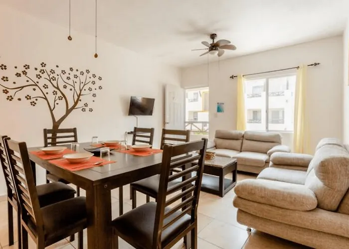En Fraccionamiento Privado 6 Personas 5 Camas Con Piscina Cerca De La Playa * Playa del Carmen