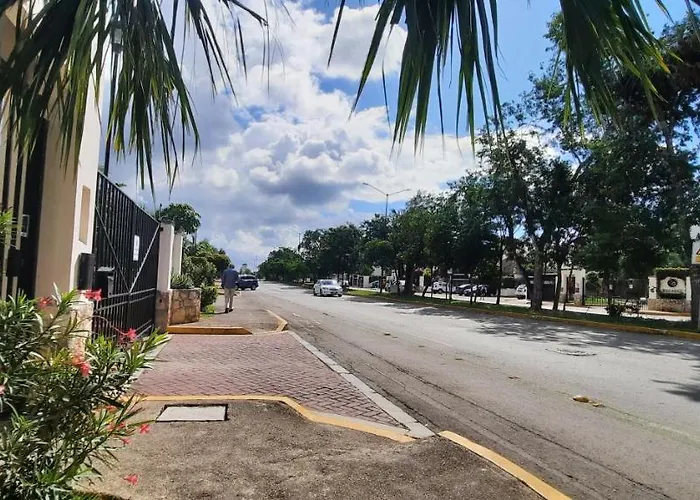 En Fraccionamiento Privado 6 Personas 5 Camas Con Piscina Cerca De La Playa Apartment Playa del Carmen